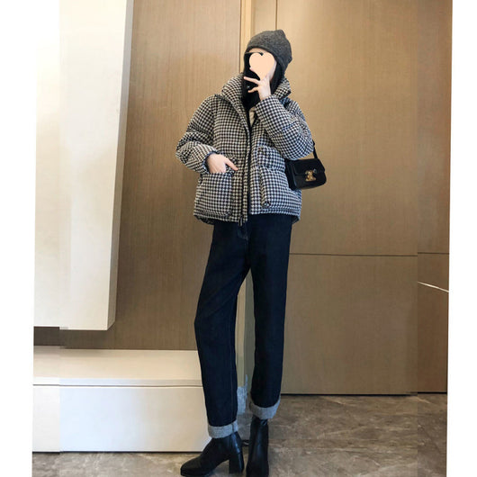 Abrigo de Algodón Suelto para Otoño Invierno - Diseño Moderno y Versátil - Image 5