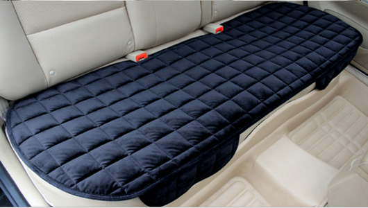Cojín de Asiento para Auto Acolchado Cuadros Bordados Antideslizante - Image 10
