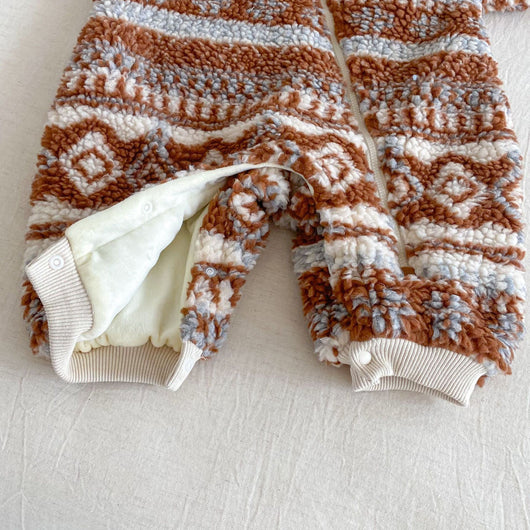 Pelele de Lana Merino para Bebé con Gorro - Colección Invierno - Image 12