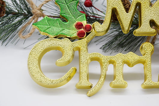 Letrero Decorativo Navideño 3D en Inglés - Image 7