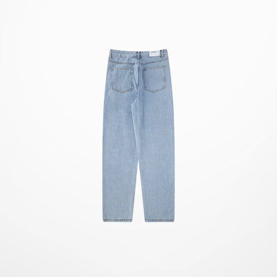 Pantalones Vaqueros Hombre Estilo Hong Kong Corte Recto Suelto Tendencia - Image 3