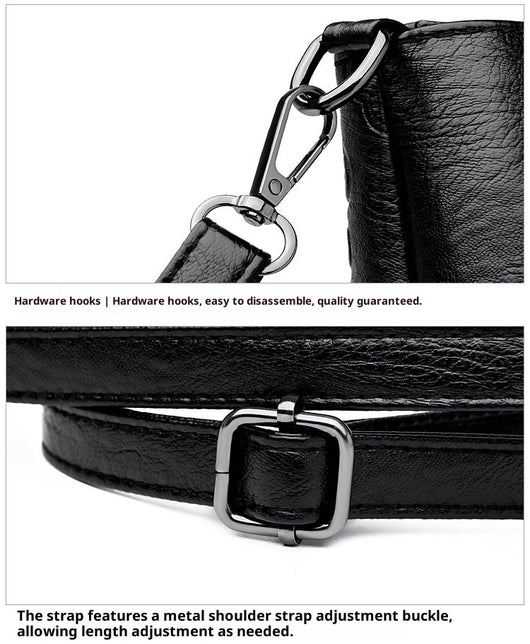 Bolso Bucket de Cuero Genuino con Grabado - Gran Capacidad para Mujer - Image 21