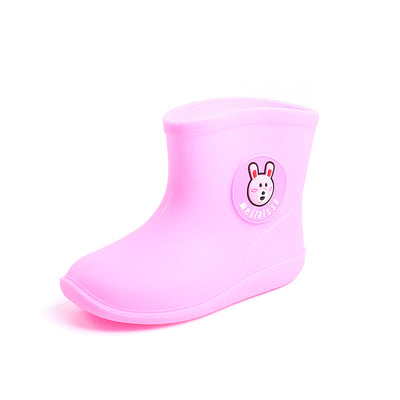 Botas de Lluvia Infantiles Cortas Antideslizantes Impermeables - Image 10