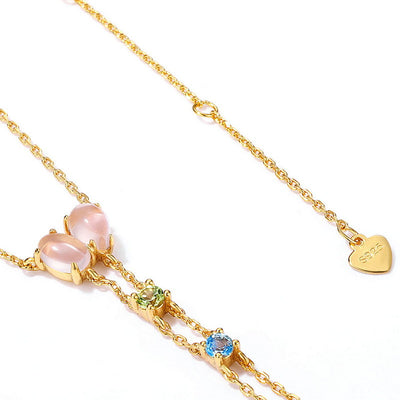 Collar de Peridoto y Topacio Brillante - Image 10
