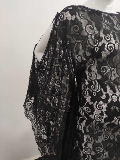 Vestido Maternal de Encaje con Cordón Ajustable - Image 6