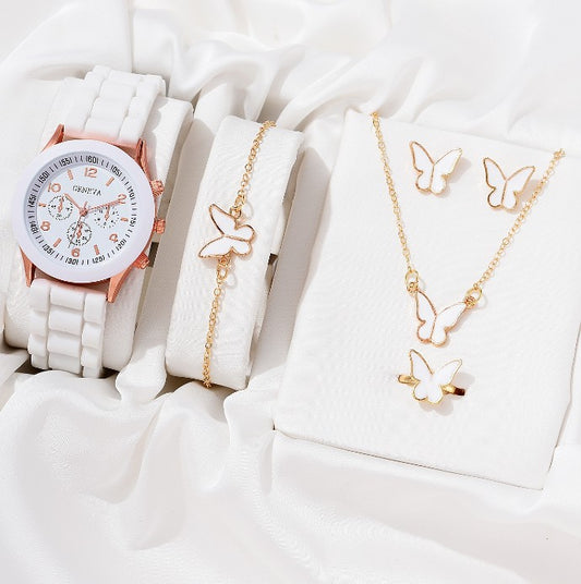 Reloj de Mujer con Correa de Cuero Sintético Clásico Elegante