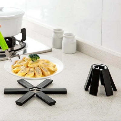 Posafuentes Plegable Antideslizante y Resistente al Calor para Cocina - Image 10
