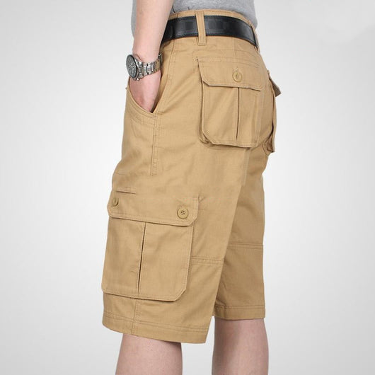 Pantalones Cortos de Trabajo en Algodón para Hombre - Diseño Funcional de Verano - Image 11