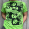 Camiseta Estampada Multicolor para Mujer con Diseño Frontal