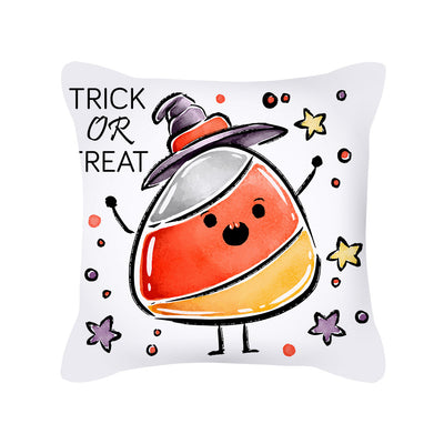 Funda de Almohada Halloween con Calabaza y Fantasma Lindo - Textura Piel de Durazno - Image 8