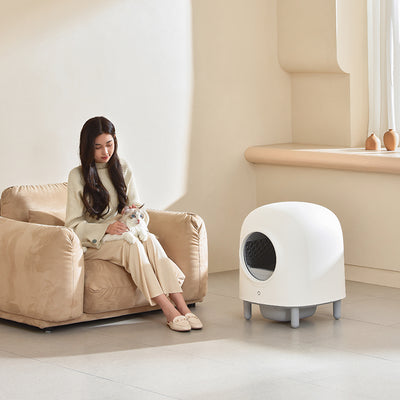 Arenero Automático Inteligente para Gatos con Cierre Hermético y Desodorización - Image 11
