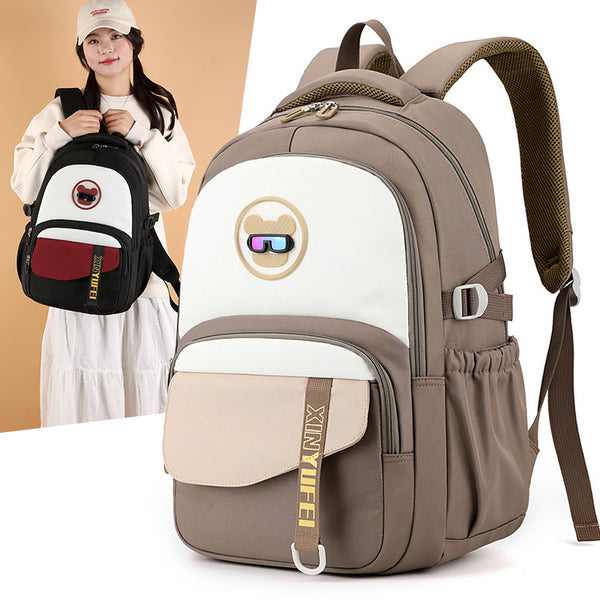Mochila Escolar Ergonómica para Niñas - Diseño Moderno y Ligera