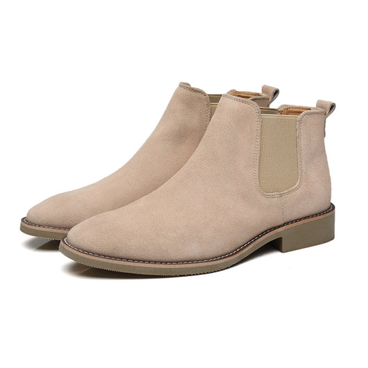 Botas de Cuero Puntiagudas Altas para Hombre - Image 12