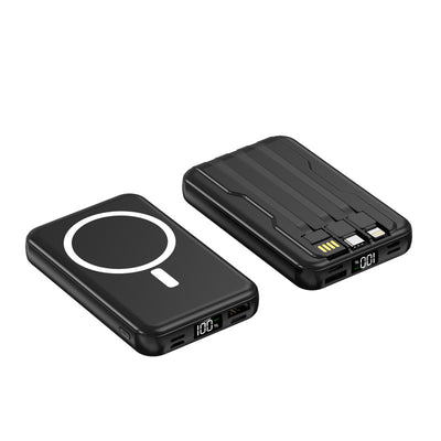 Cargador Magnético Inalámbrico con Cable de Respaldo - Image 13