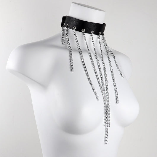 Collar Punk Harajuku de Cuero con Remaches - Image 5