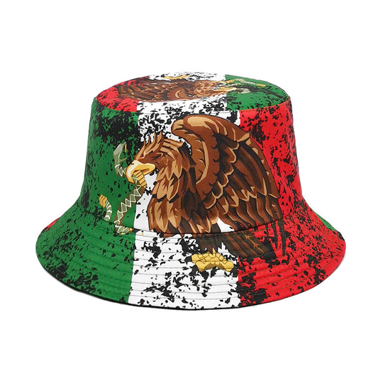 Gorro Bucket Retro Águila - Estilo Vintage Europeo y Americano