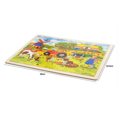 Rompecabezas Educativo Infantil de Madera 60 Piezas - Image 16