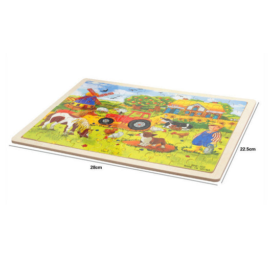 Rompecabezas Educativo Infantil de Madera 60 Piezas - Image 16
