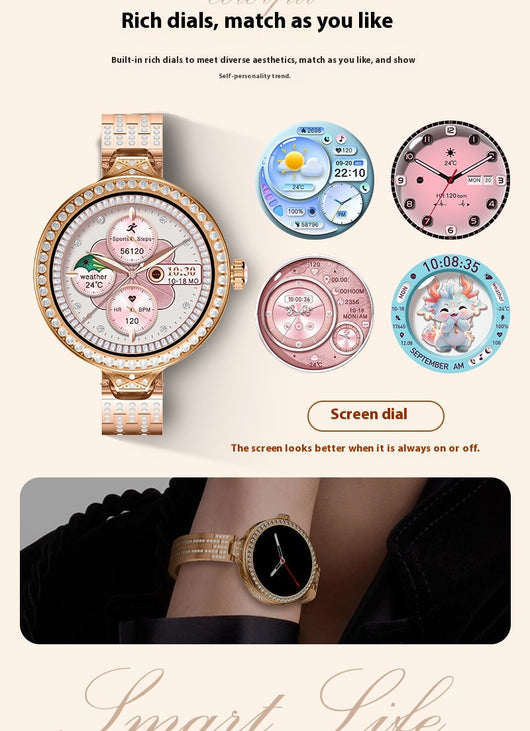 Reloj Inteligente para Mujer con Monitor de Salud y Registro de Actividad - Image 10