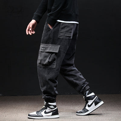 Pantalones Jeans Harem Sueltos para Hombre Fallwinter - Image 6