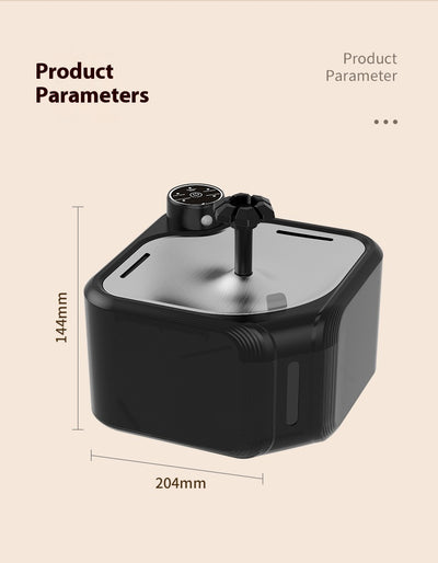 Dispensador Automático de Agua para Mascotas con Tecnología de Inducción Inalámbrica - Image 19