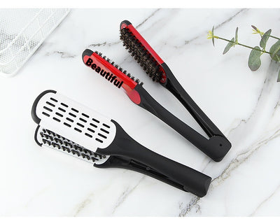Peine Alisador en V con Pinzas - Peinado Profesional para Cabello Liso - Image 10
