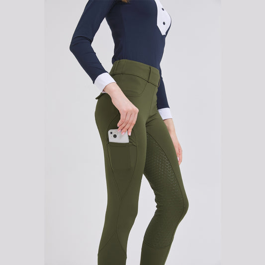 Pantalones Deportivos Elásticos de Cintura Alta Secado Rápido para Mujer