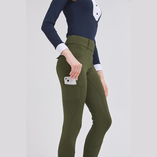 Pantalones Deportivos Elásticos de Cintura Alta Secado Rápido para Mujer