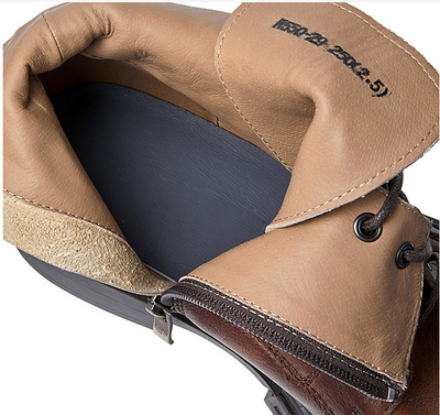 Botas de Trabajo Altas de Cuero para Motociclista - Image 14