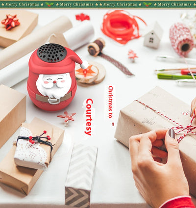 Altavoz Bluetooth Portátil Mini Papá Noel Adorable - Image 10