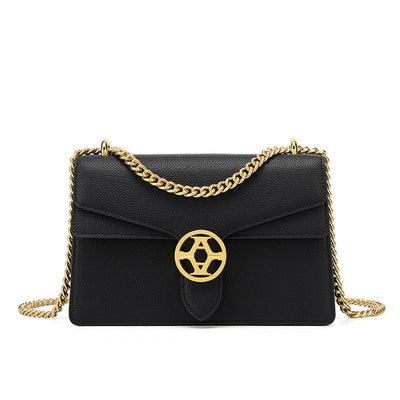 Bolso Bandolera de Moda con Cadena Dorada para Mujer - Image 3