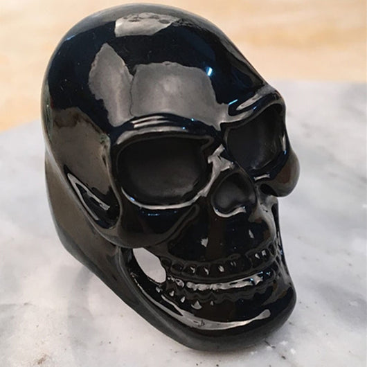Anillo de Calavera Punk en Aleación para Hombre - Diseño Europeo - Image 8