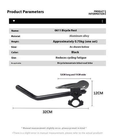 Manillar de Aleación de Aluminio para Bicicleta de Ruta de Larga Distancia - Image 16