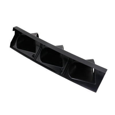 Soporte Universal para Instrumentos de Auto de Tres Orificios - Bastidor Racing Negro - Image 2