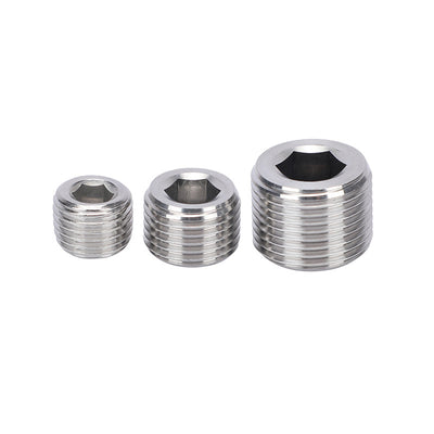 Tapón Hexagonal de Acero Inoxidable 304 para Tuberías - Múltiples Especificaciones - Image 9