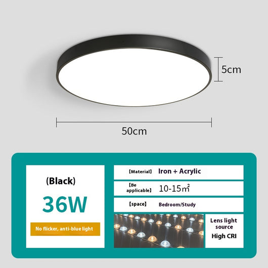 Lámpara de Techo LED Redonda Minimalista para Sala de Estar - Image 19