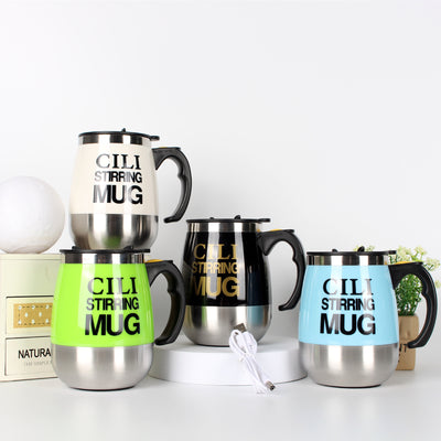 Taza Mezcladora Eléctrica Magnética con Carga USB - Image 18
