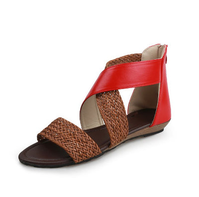 Sandalias Bohemias para Mujer con Cuña y Tejido Trenzado - Estilo Verano - Image 6