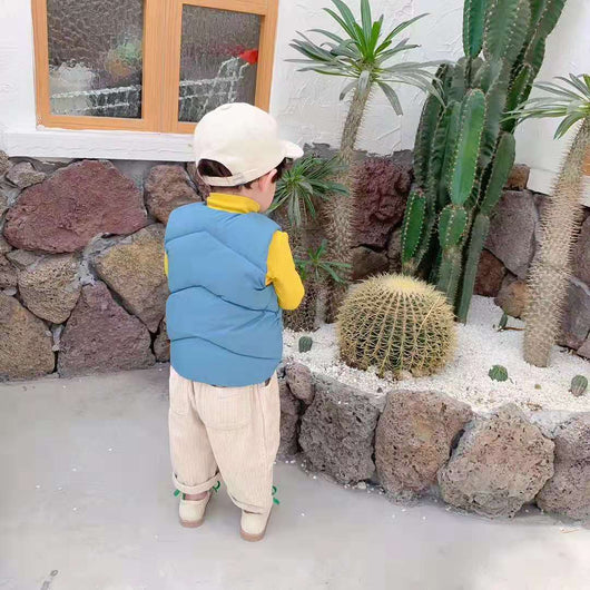 Chaleco Acolchado de Algodón para Niños - Mayoreo Ropa Infantil Unisex - Image 24