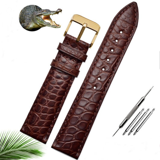 Correa de Reloj de Piel de Cocodrilo para Hombre y Mujer - Compatible con Mérdo - Image 10