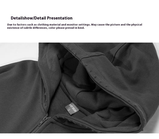 Abrigo Sudadera con Capucha Forrada en Fleece para Hombre - Image 23