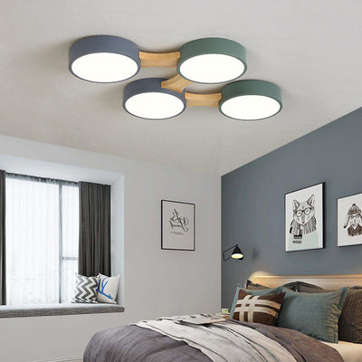 Lámpara LED de Techo Nórdica para Sala y Dormitorio - Image 12