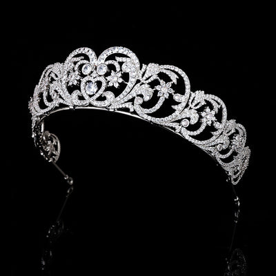 Juego de Joyas Nupcial Corona con Piedras Zircón - Accesorios para Boda - Image 12