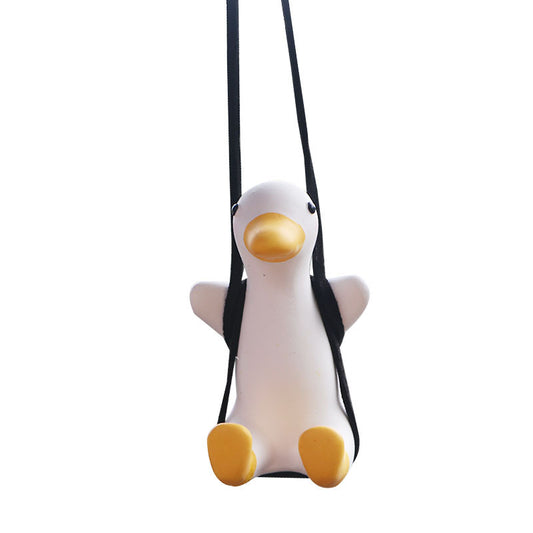 Adorno Colgante Pato Anime para Espejo Retrovisor - Ambientador y Decoración Auto - Image 2