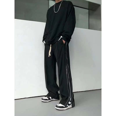 Pantalones Deportivos Hombre Cintura Alta Corte Relajado - Image 2
