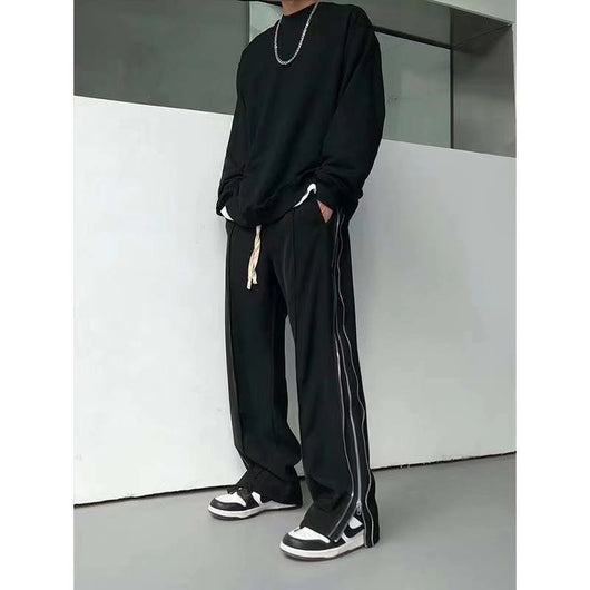 Pantalones Deportivos Hombre Cintura Alta Corte Relajado - Image 2