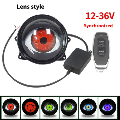Faro LED Ojo de Demonio Hawkeye - Luz Multimodal para Auto y Moto - Image 5