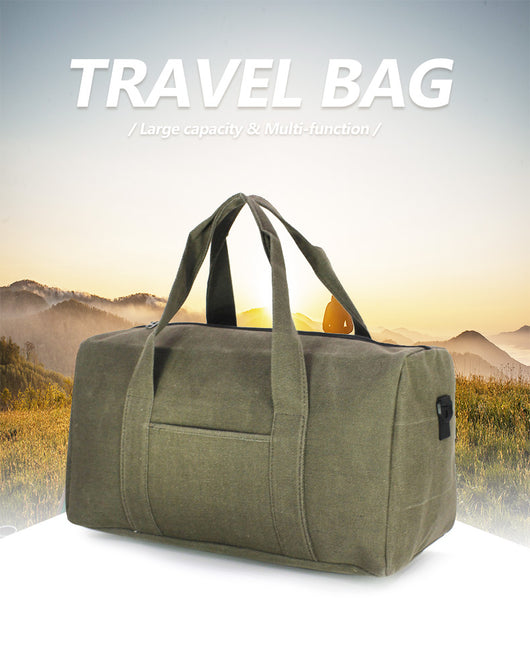 Bolsa de Viaje Canvas de Gran Capacidad Portátil - Image 9