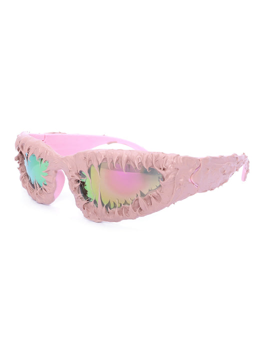 Gafas de Sol Cat Eye Punk con Estilo Unisex - Protección UV y Personalidad - Image 15