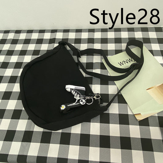 Bolsa Mensajero de Lona para Hombre - Bolso de Hombro Ligero y Versátil - Image 29